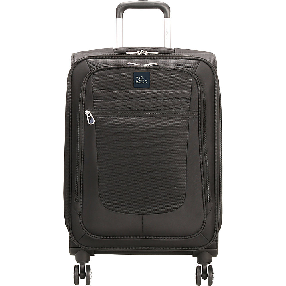 Skyway Revel 21 Carry On Spinner Upright Black Skyway Softside Carry On