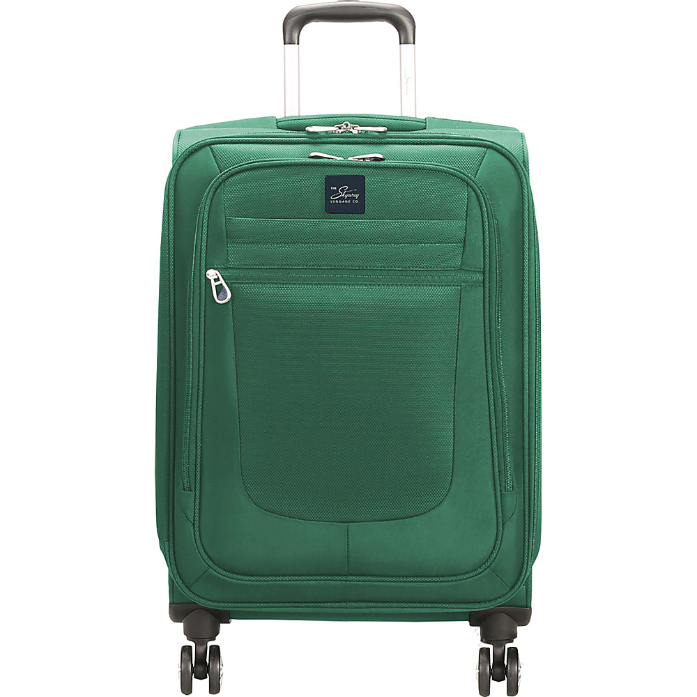Skyway Revel 21 Carry On Spinner Upright Teal Skyway Softside Carry On