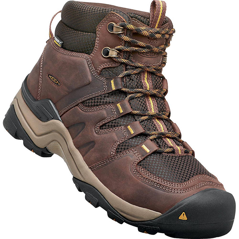 KEEN Gypsum II Mid Waterproof Boot 10.5 Coffee Bean Bronze Mist KEEN Men s Footwear