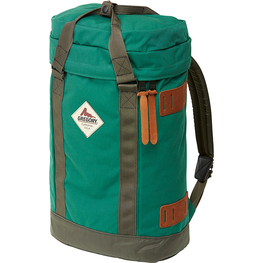Gregory Tahquitz Day Backpack Vintage Green Gregory School Day Hiking Backpacks