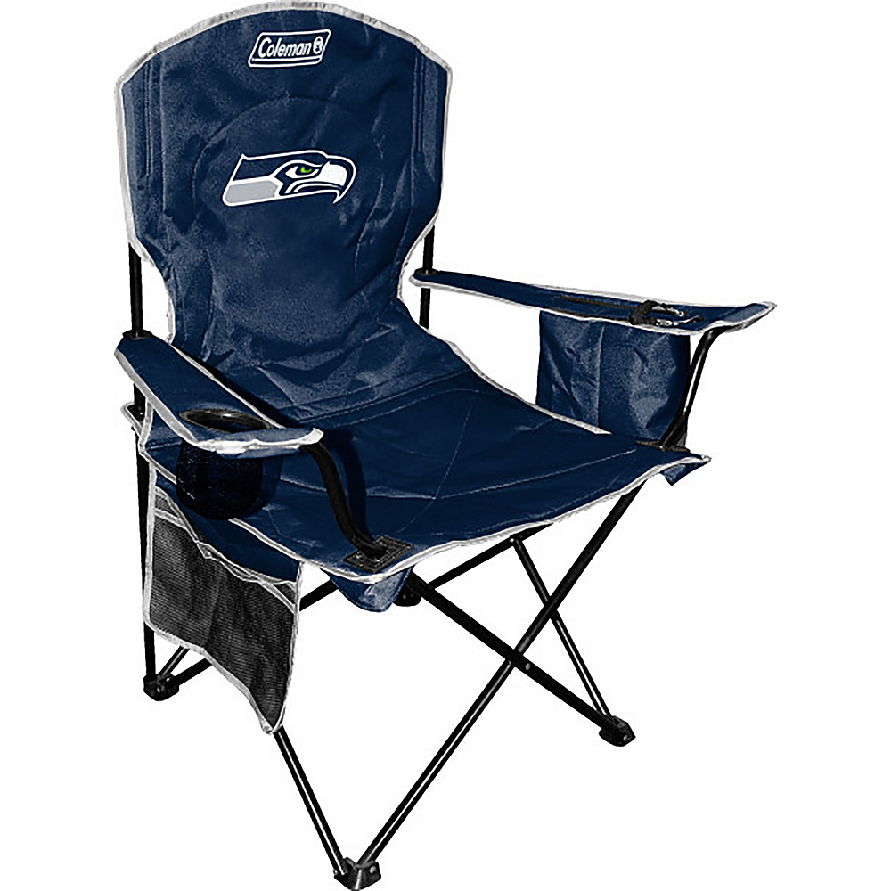 Rawlings Sports NFL Cooler Quad Chair Seattle Seahawks Rawlings Sports Outdoor Accessories