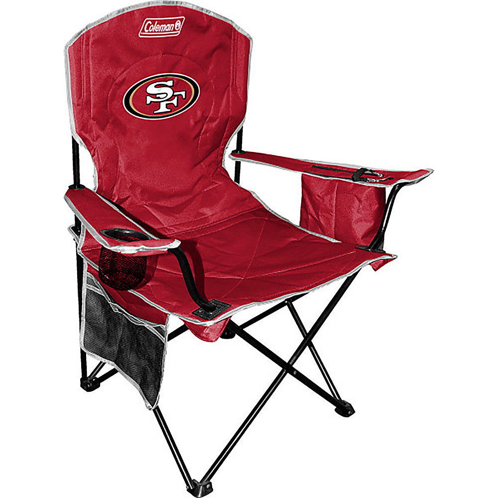 Rawlings Sports NFL Cooler Quad Chair San Francisco 49ers Rawlings Sports Outdoor Accessories
