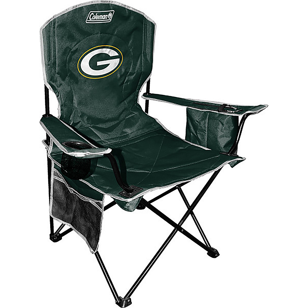 Rawlings Sports NFL Cooler Quad Chair Green Bay Packers Rawlings Sports Outdoor Accessories