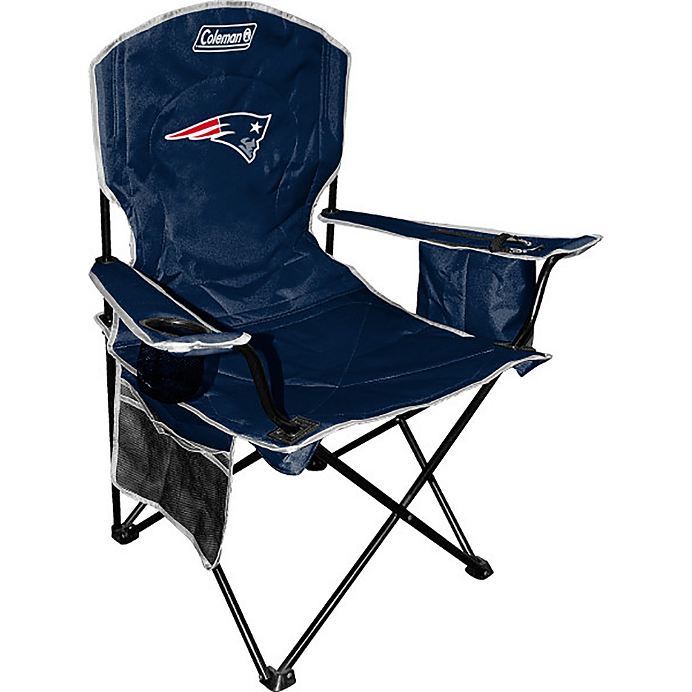 Rawlings Sports NFL Cooler Quad Chair New England Patriots Rawlings Sports Outdoor Accessories