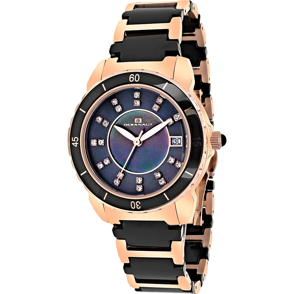 Oceanaut Watches Women s Charm Watch Black MOP Oceanaut Watches Watches