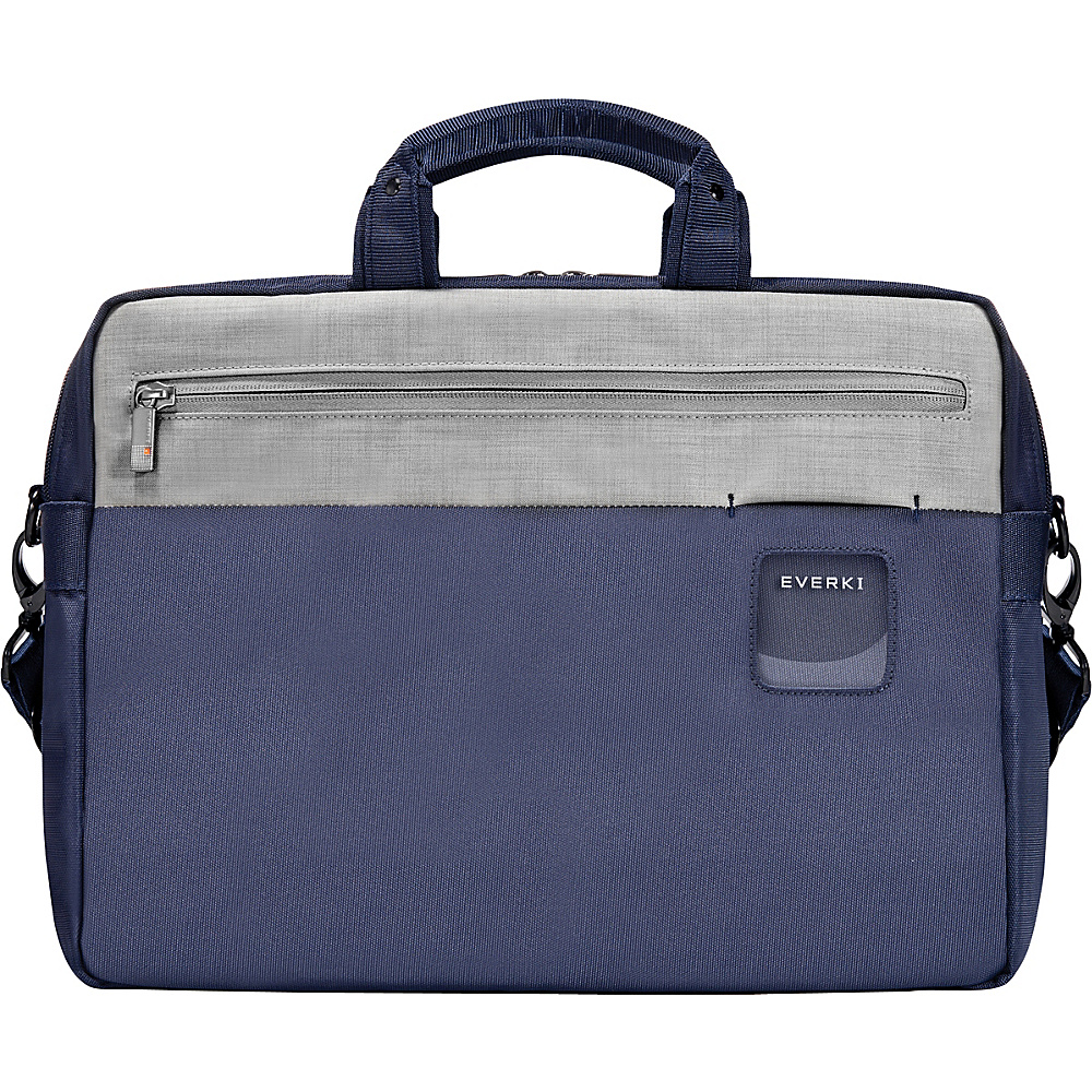 Everki ContemPRO Commuter 15.6 Laptop Briefcase Navy Everki Laptop Messenger Bags