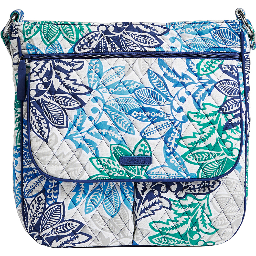 Vera Bradley Double Zip Mailbag - Retired Colors Santiago - Vera Bradley Fabric Handbags