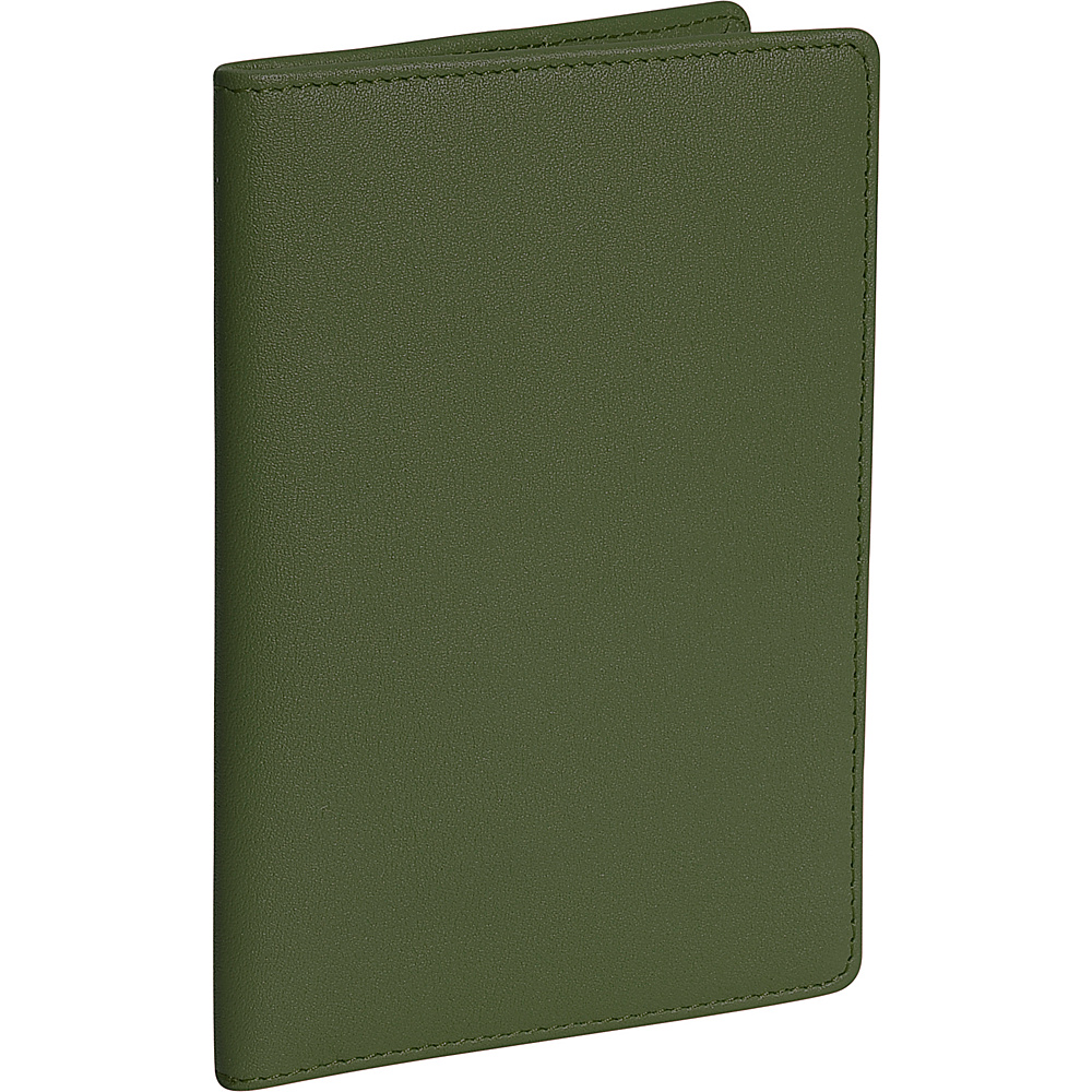 Royce Leather Plain Passport Jacket Green
