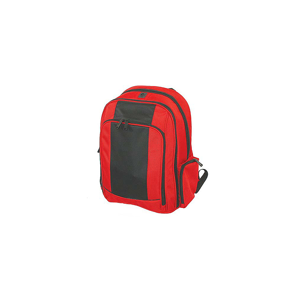 Netpack Triple Guest Computer Backpack Red Black