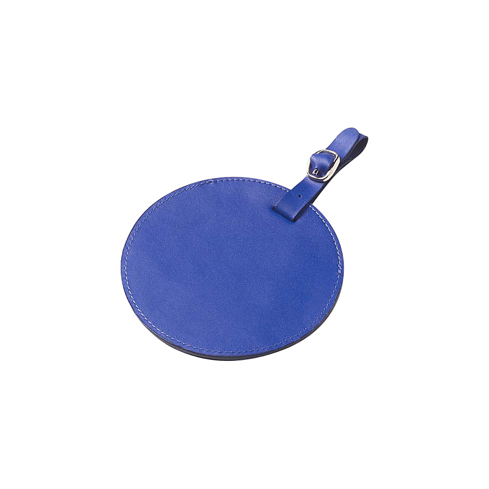 Clava Color Circle Luggage Tag Cl Blue