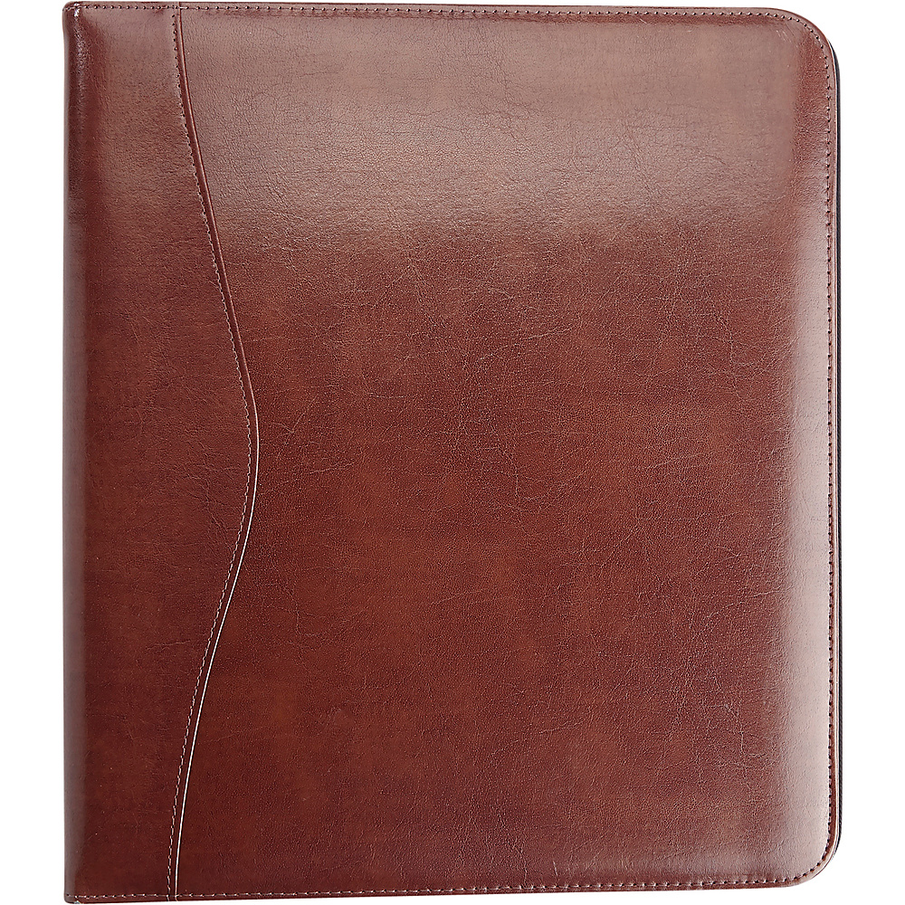 Royce Leather 2 D Ring Binder British Tan Royce Leather Business Accessories