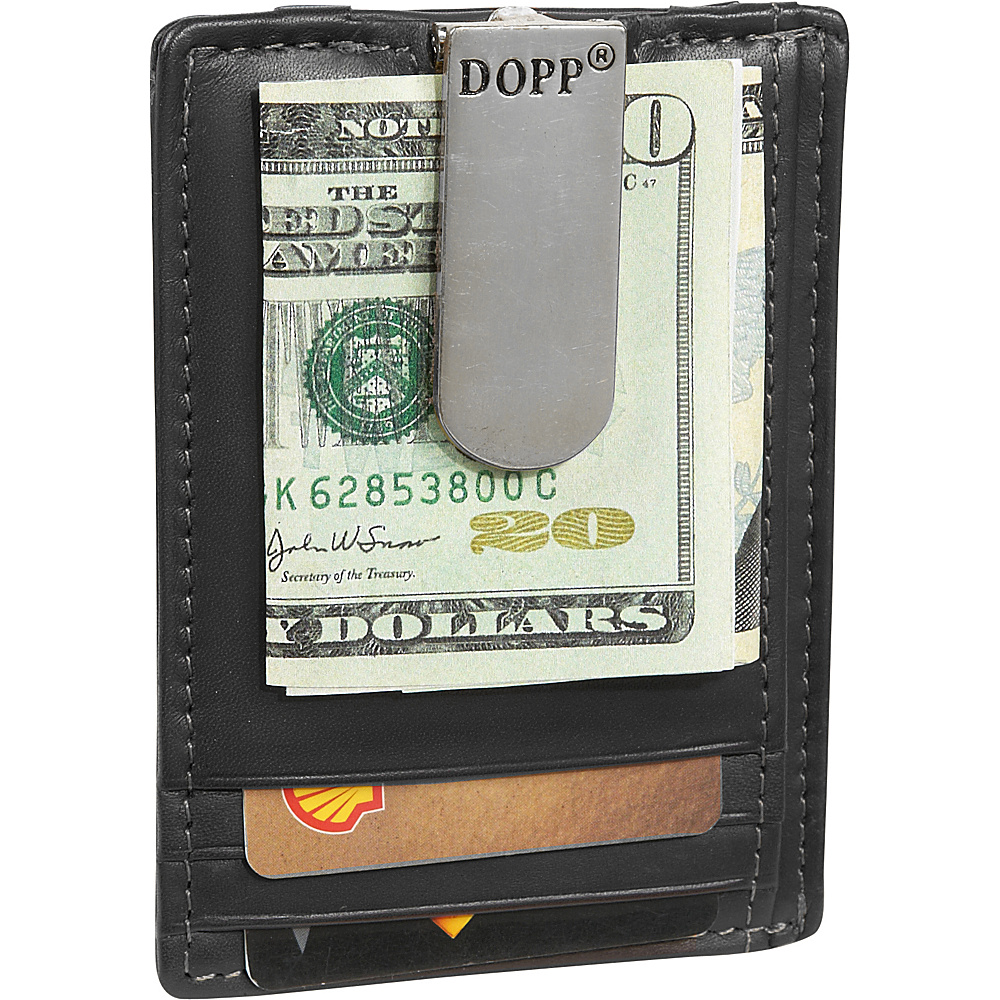 Dopp Regatta 88 Series Front Pocket Wallet Black