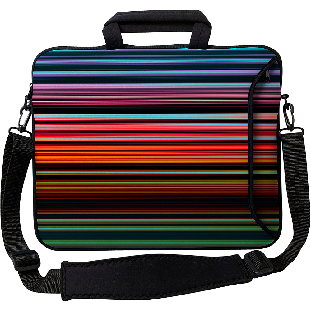 Designer Sleeves 15 Executive Laptop Sleeve Retro Stripes Designer Sleeves Electronic Cases