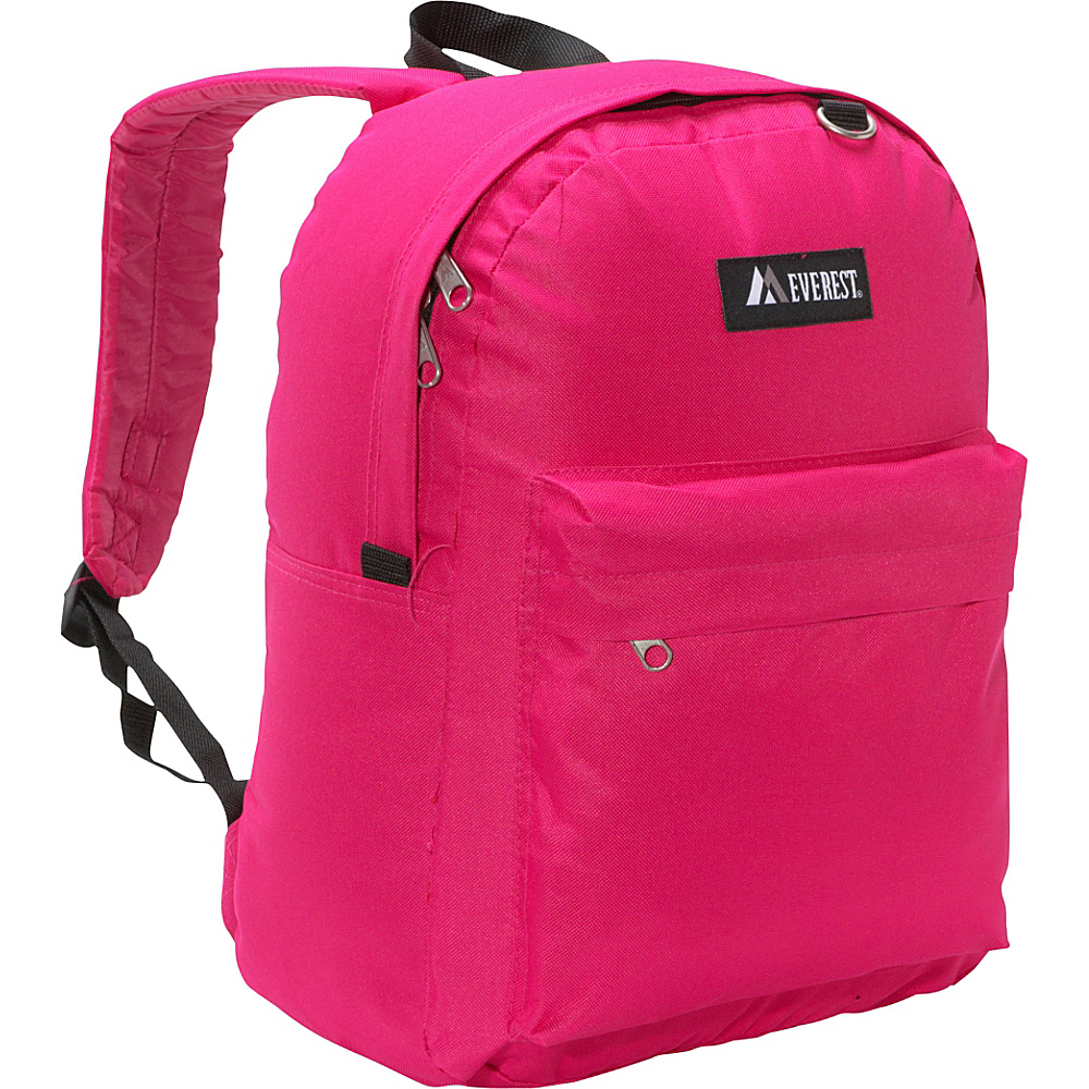 Everest Classic Backpack Hot Pink Everest Everyday Backpacks