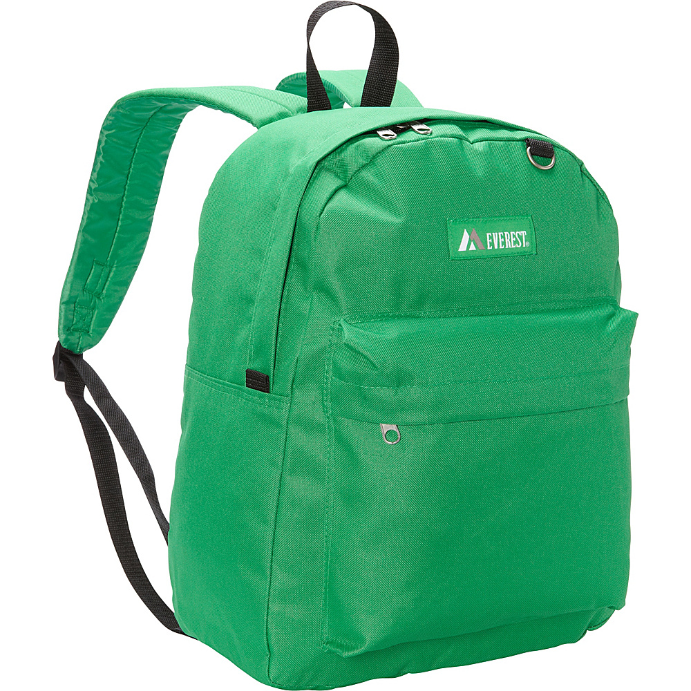 Everest Classic Backpack Emerald Green Everest Everyday Backpacks