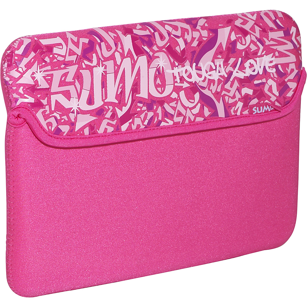 Sumo Graffiti iPad Netbook Sleeve Pink