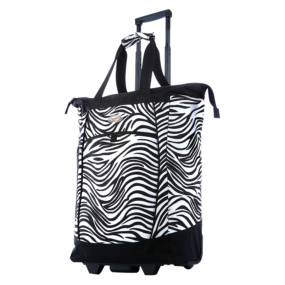 Olympia Shopper Tote Zebra Olympia Softside Carry On