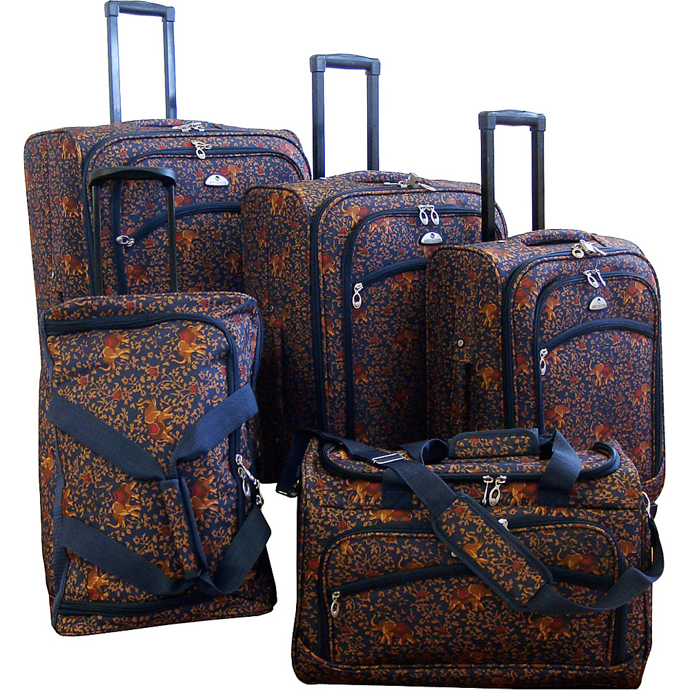 American Flyer Budapest 5 pc Spinners Luggage Set