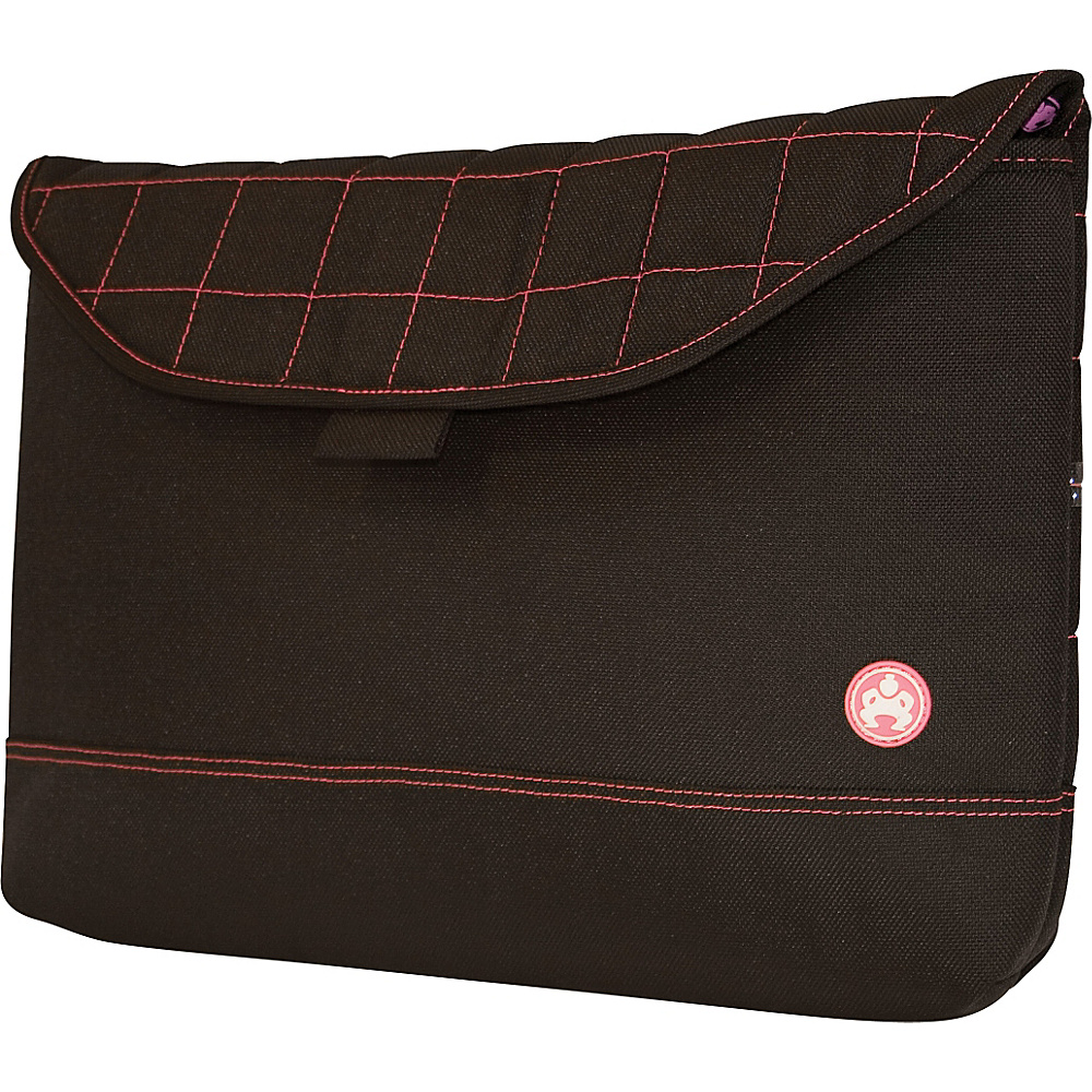 Sumo Nylon Sleeve for 17 MacBook Pro Black Pink