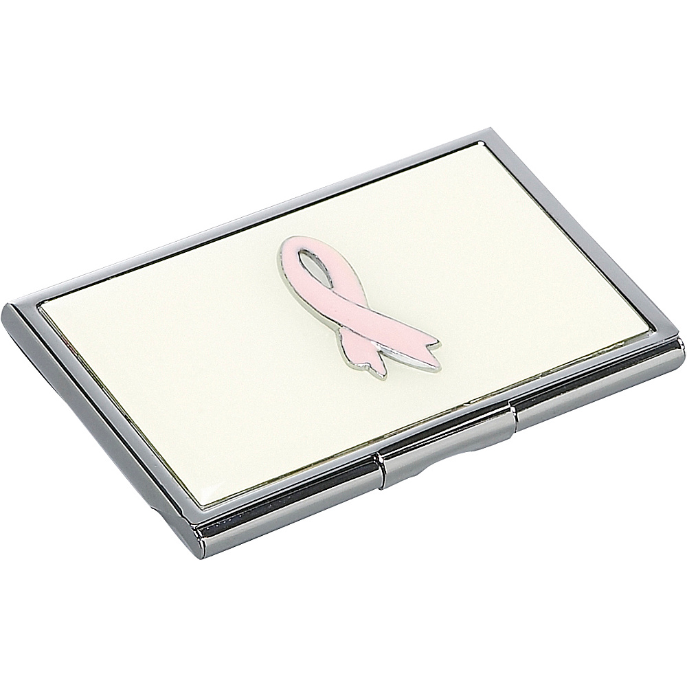 Budd Leather Business Card Case American Breast Cancer