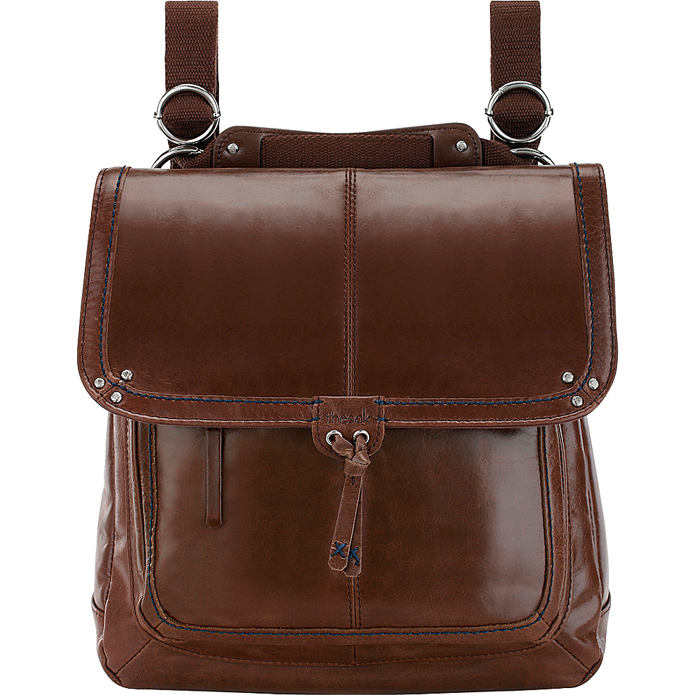 The Sak Ventura Convertible Backpack Handbag Teak The Sak Leather Handbags