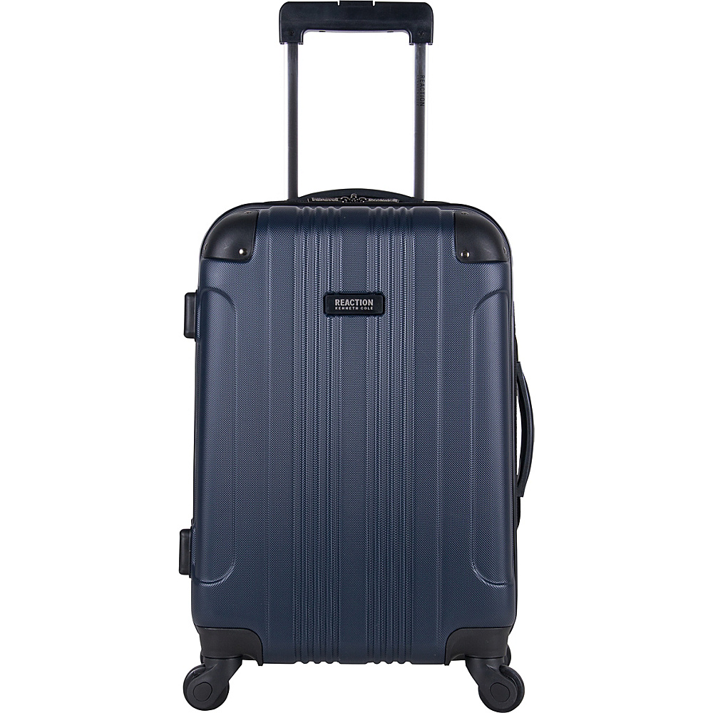 Kenneth Cole Reaction Out of Bounds 20 Molded Upright Spinner Navy Kenneth Cole Reaction Hardside Carry On