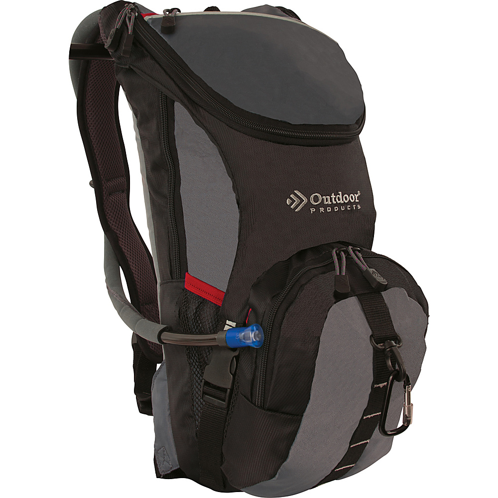 Outdoor Products Ripcord Hydration Pack Graphite Outdoor Products Hydration Packs and Bottles