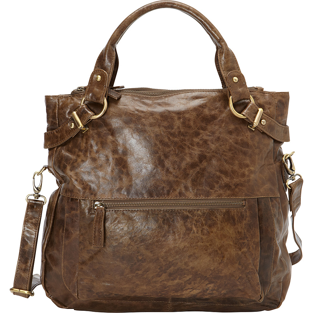 Latico Leathers Holly Tote Crunch Olive Latico Leathers Leather Handbags