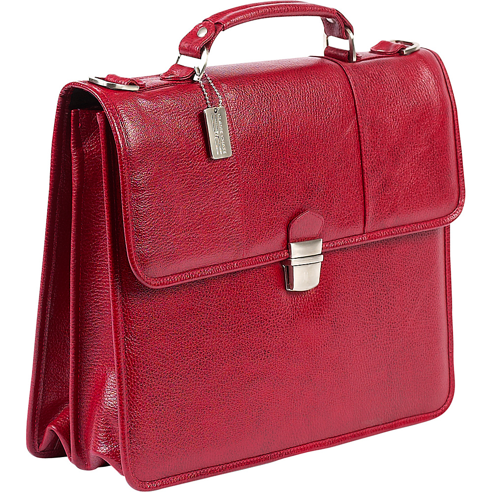 ClaireChase Tuscan Briefcase Red