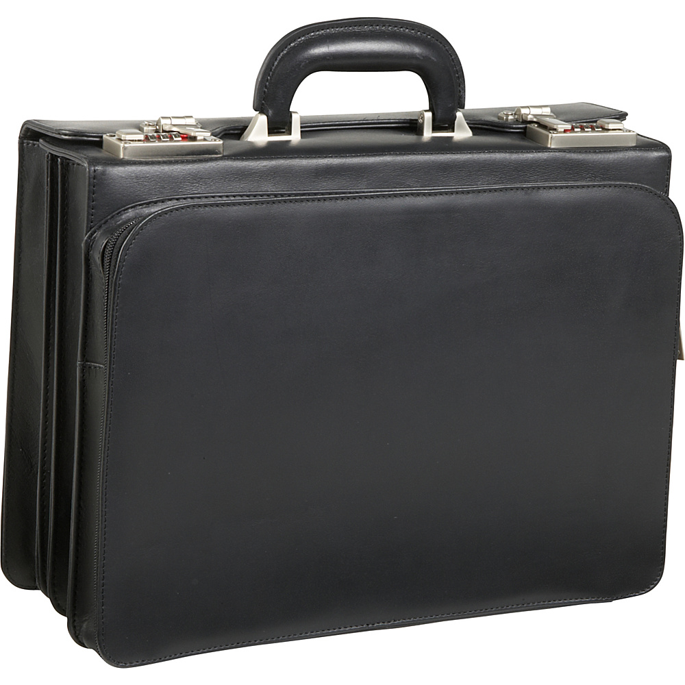 AmeriLeather APC Attache Leather Executive Briefcase