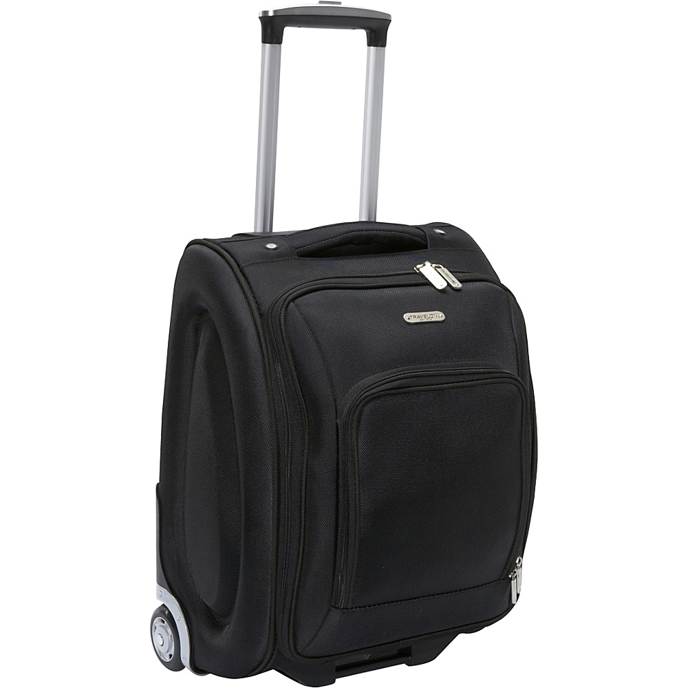 Travelon 18 Wheeled Under Seat Bag Black Travelon Softside Carry On
