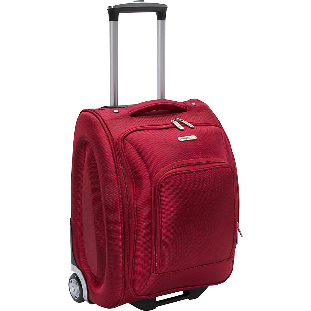 Travelon 18 Wheeled Under Seat Bag Red Travelon Softside Carry On