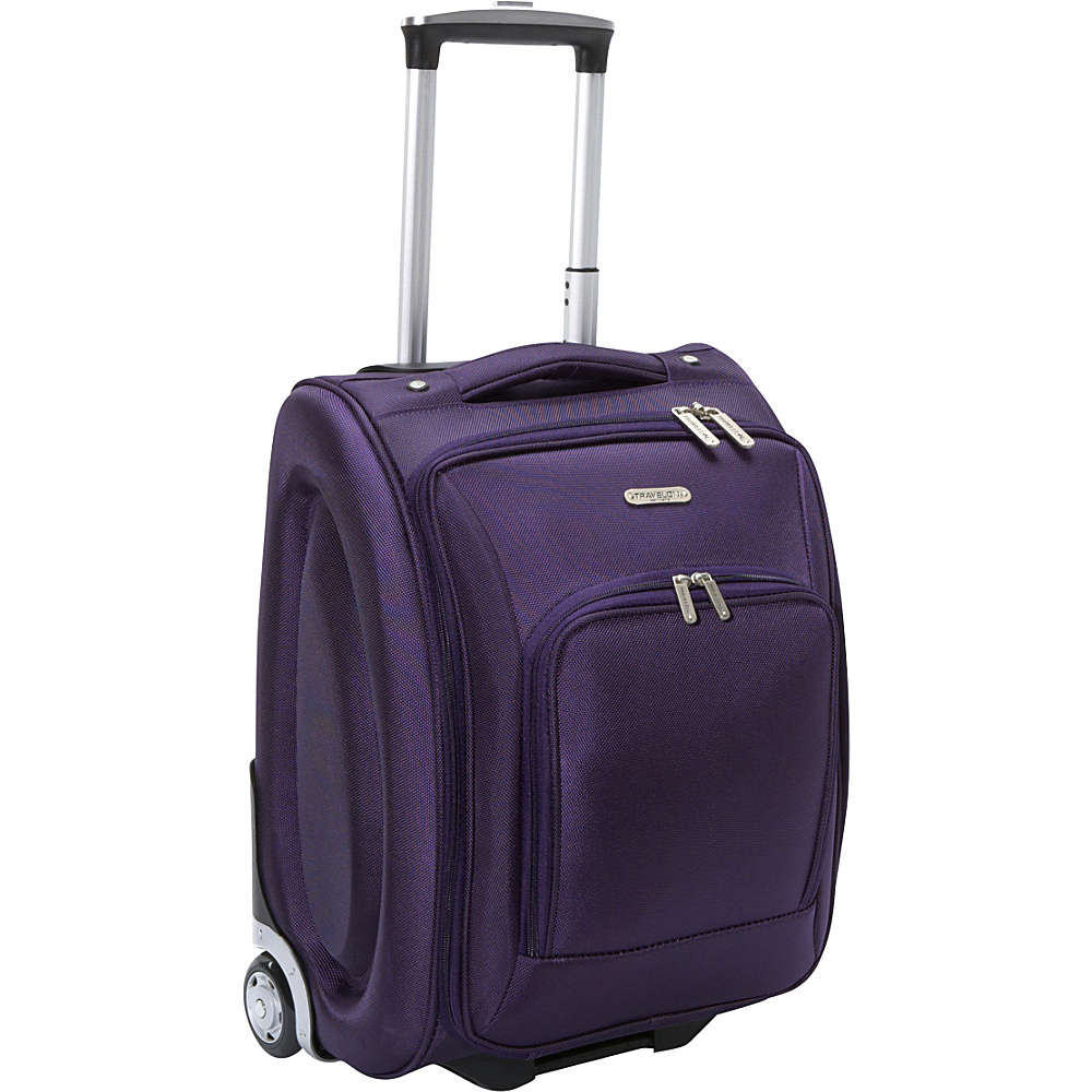 Travelon 18 Wheeled Under Seat Bag Purple Travelon Softside Carry On