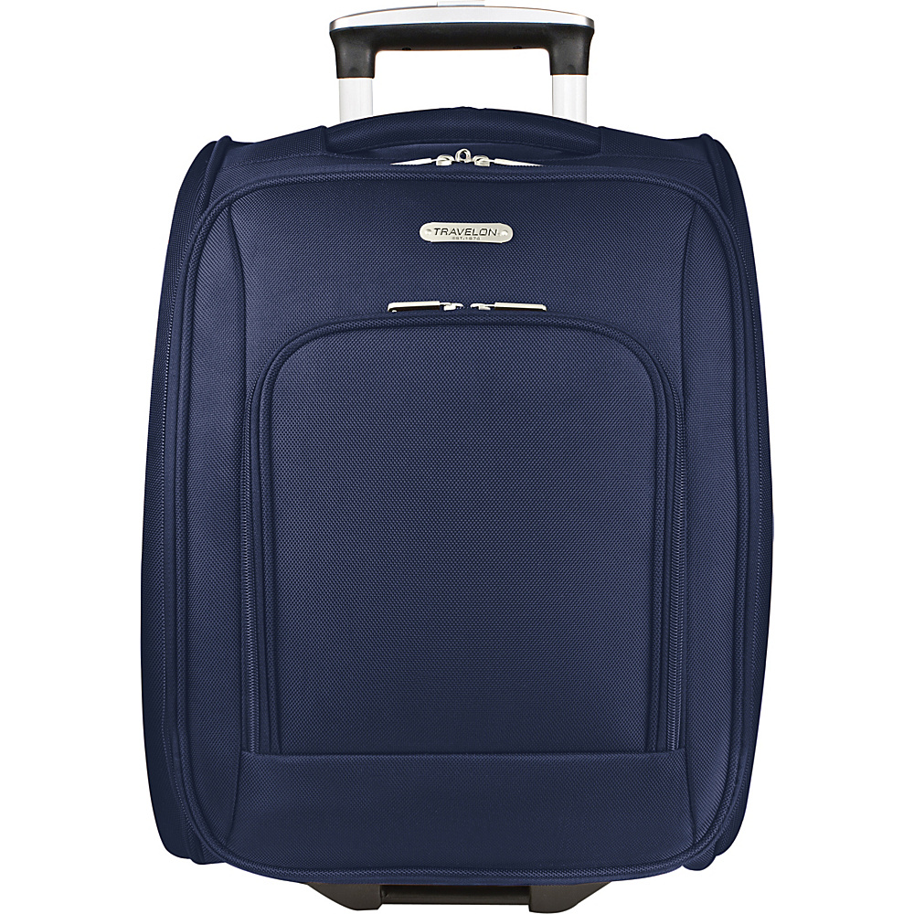 Travelon 18 Wheeled Under Seat Bag Blue Travelon Softside Carry On