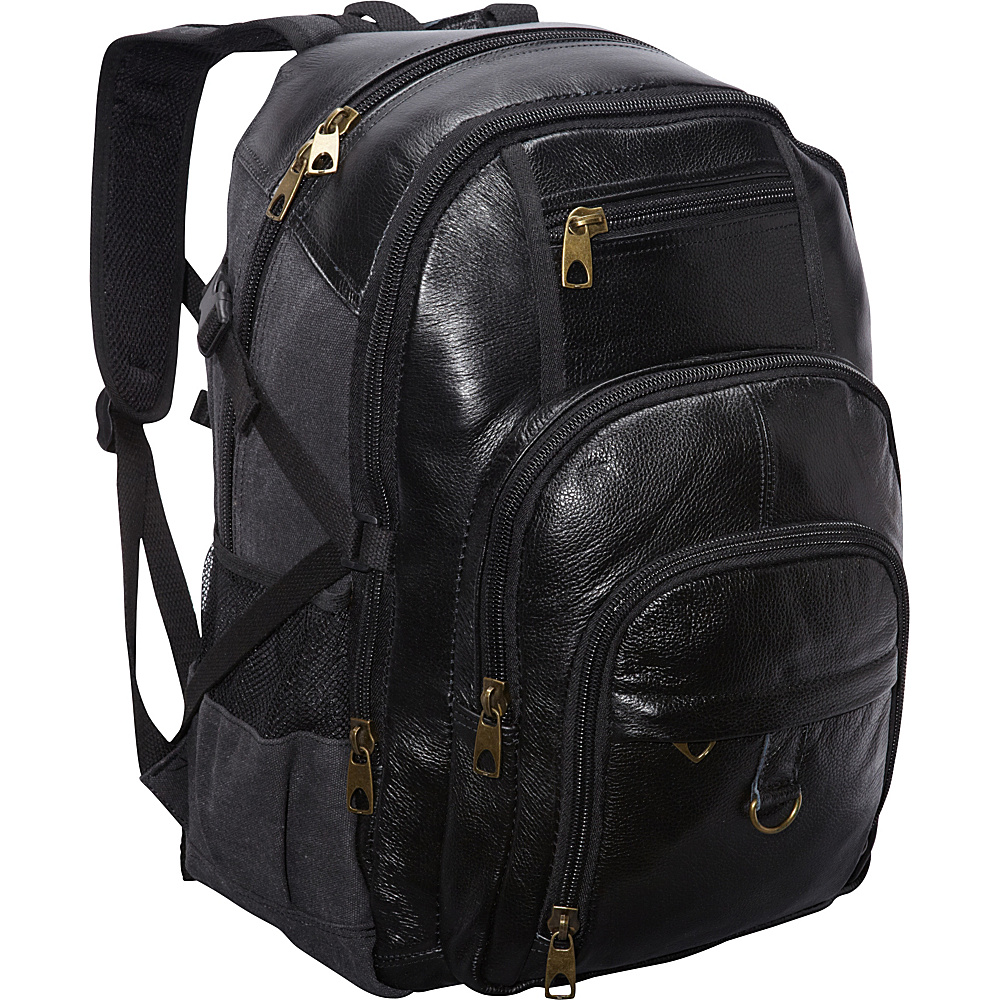 R R Collections Laptop Backpack Black R R Collections Business Laptop Backpacks