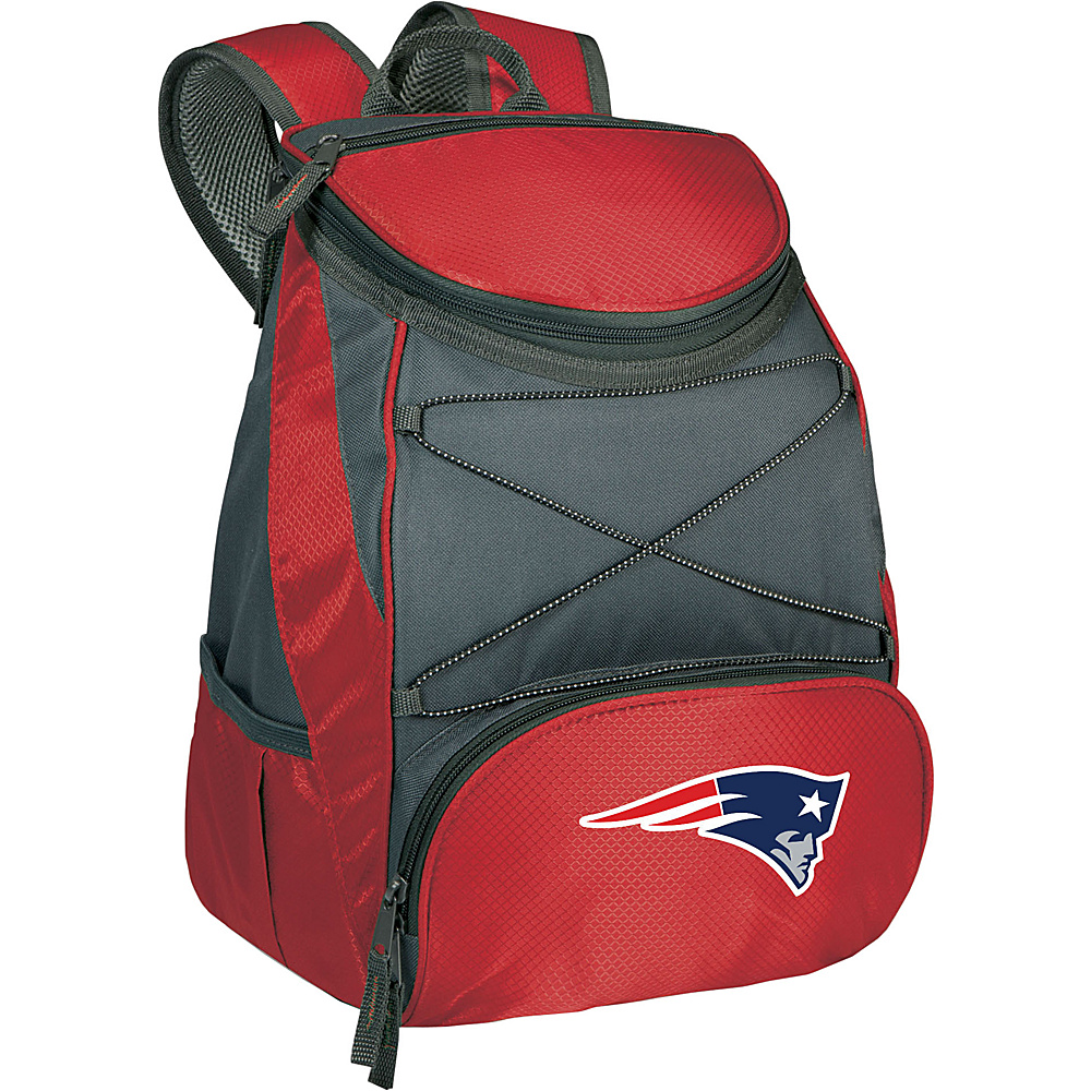 Picnic Time New England Patriots PTX Cooler New England Patriots Red Picnic Time Travel Coolers