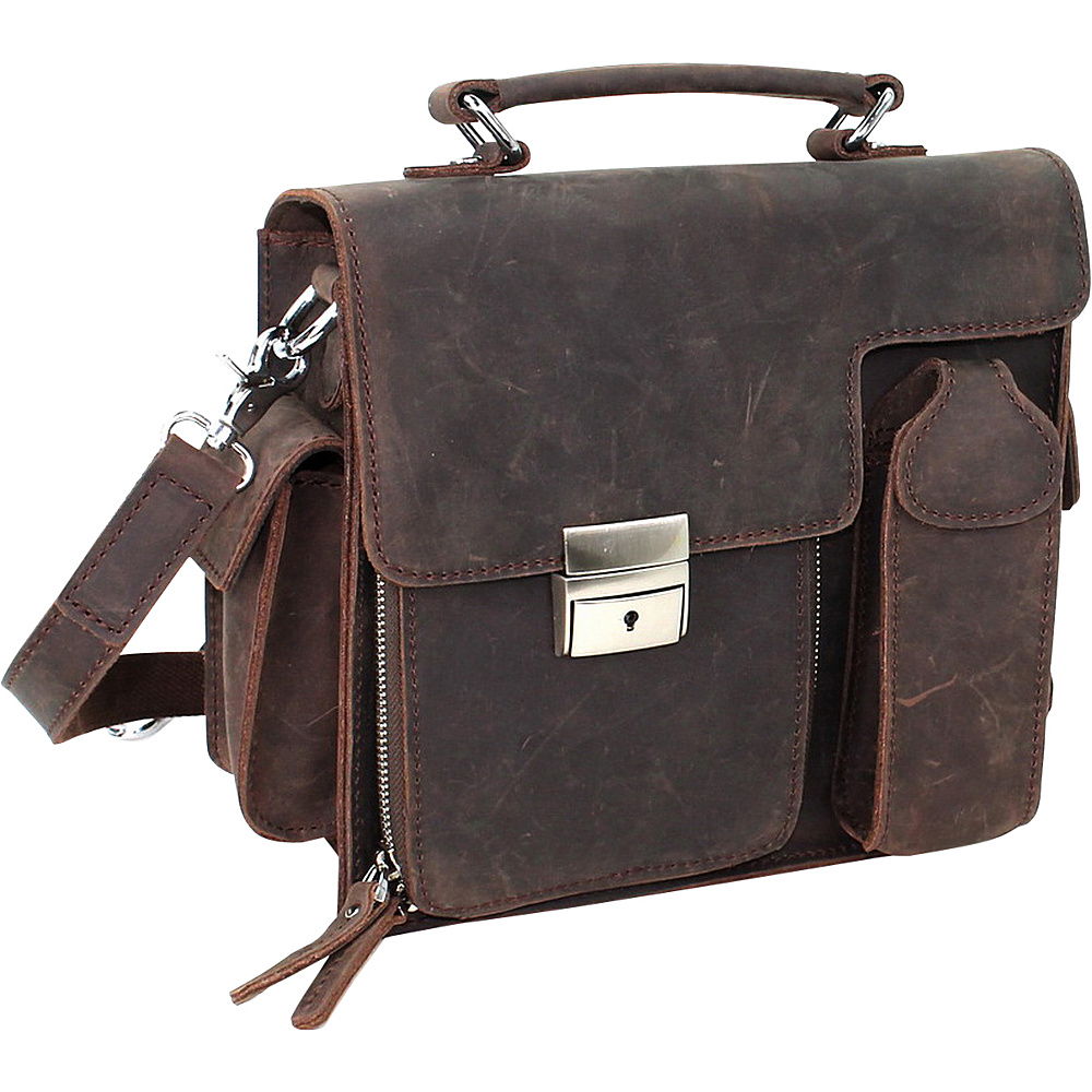 Vagabond Traveler 9.5 Cowhide Leather Shoulder Bag Vintage Brown Vagabond Traveler Other Men s Bags