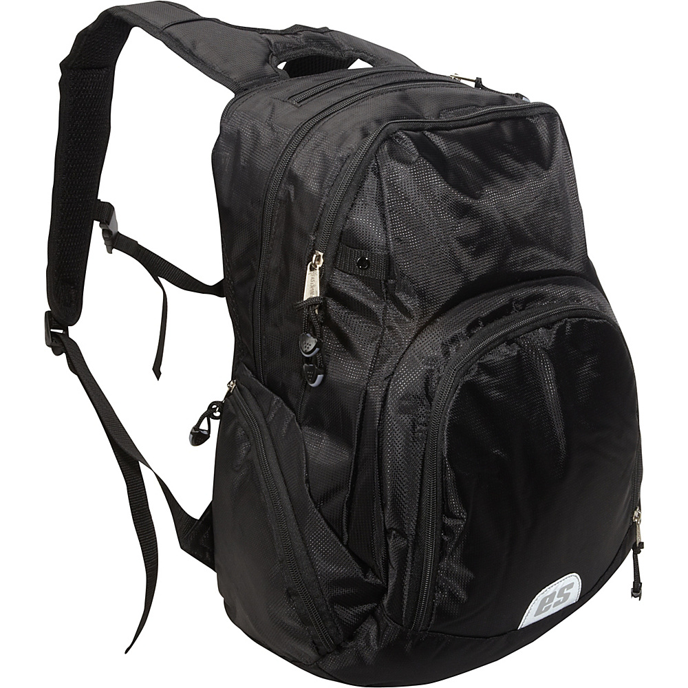 Eastsport Backpack with Electronic and Cooler Pockets Black Eastsport Business Laptop Backpacks