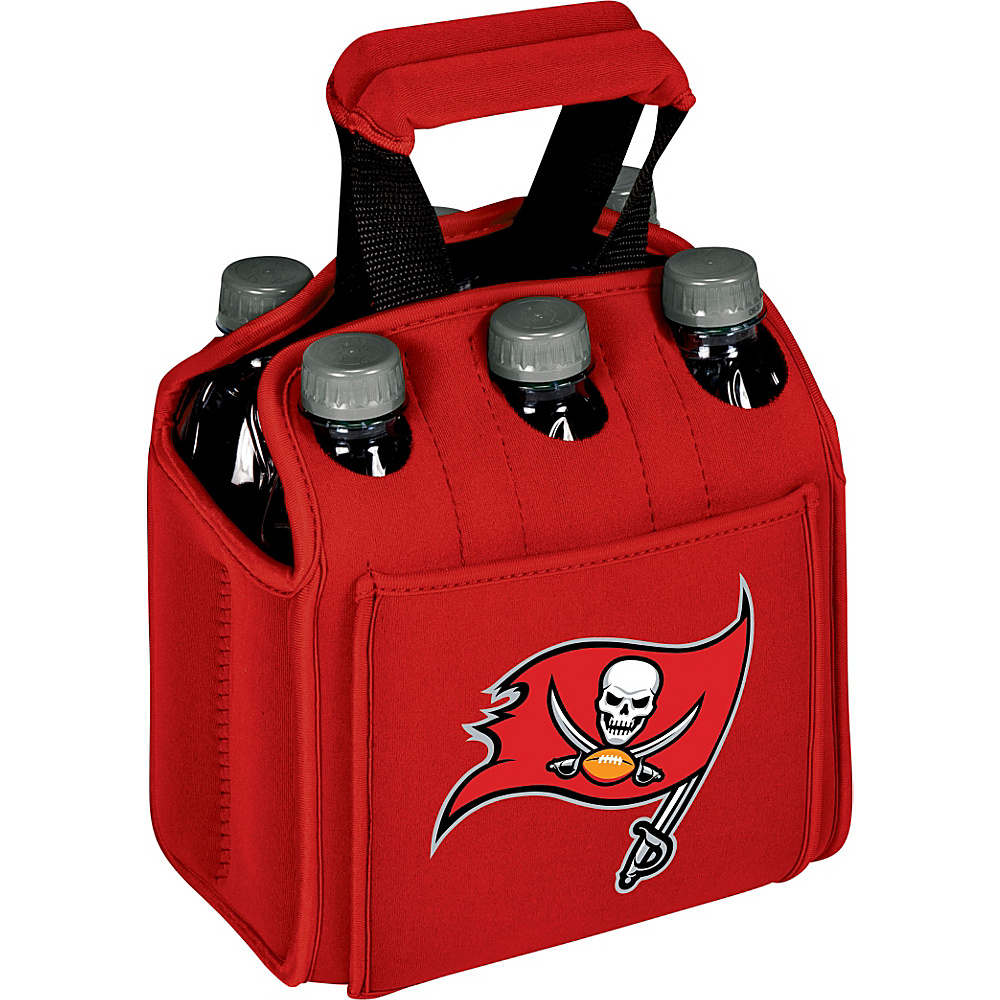 Picnic Time Tampa Bay Buccaneers Six Pack Tampa Bay Buccaneers Red Picnic Time Outdoor Accessories