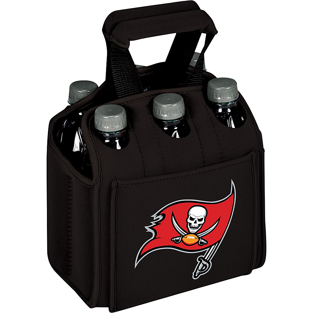Picnic Time Tampa Bay Buccaneers Six Pack Tampa Bay Buccaneers Black Picnic Time Outdoor Accessories