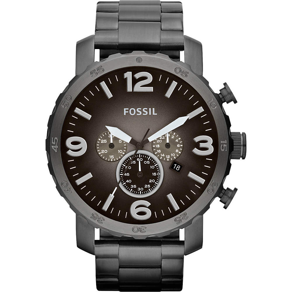 Fossil Nate Gunmetal Fossil Watches