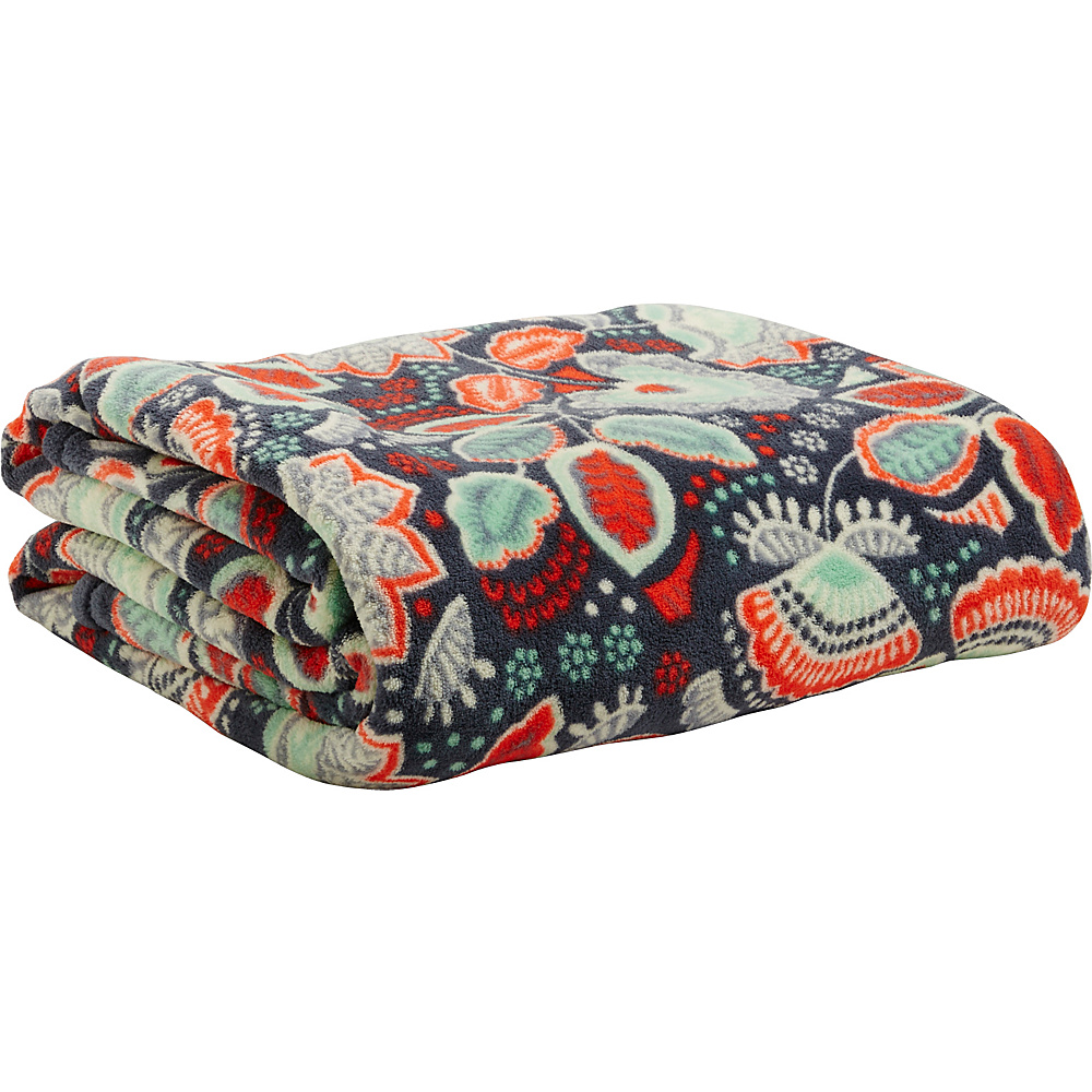 UPC 886003365175 product image for Vera Bradley Throw Blanket Nomadic Floral - Vera Bradley Travel Comfort and Heal | upcitemdb.com