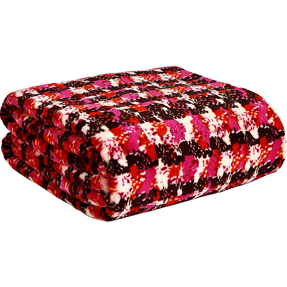Vera Bradley Throw Blanket Houndstooth Tweed - Vera Bradley Travel Pillows & Blankets