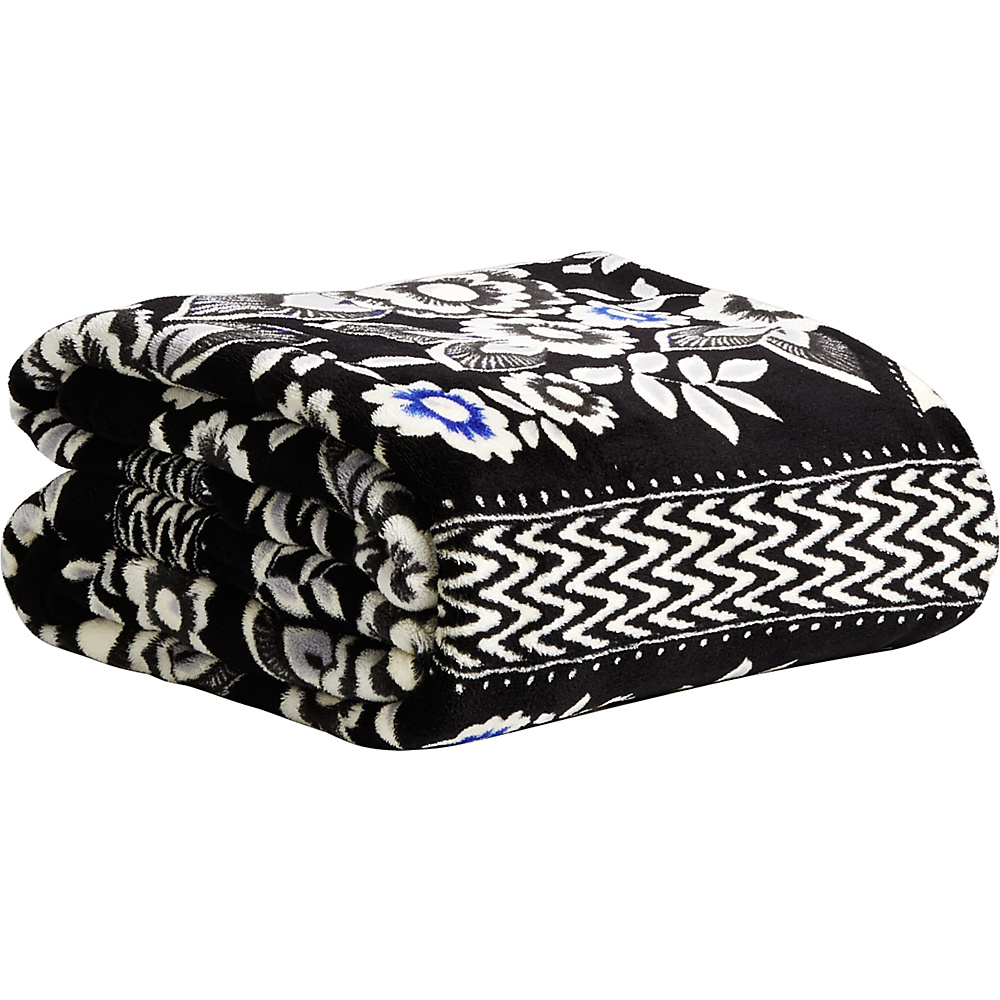 UPC 886003484135 product image for Vera Bradley Throw Blanket Snow Lotus - Vera Bradley Travel Pillows & Blankets | upcitemdb.com