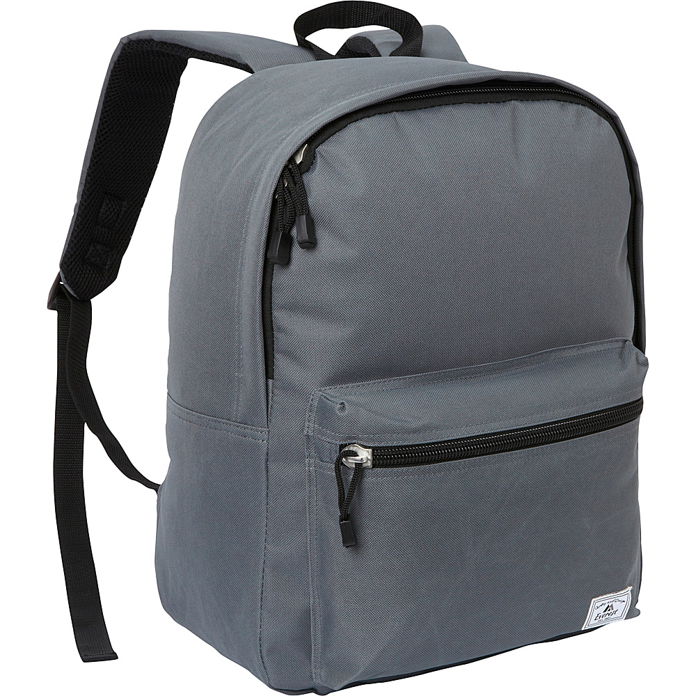 Everest Deluxe Laptop Backpack Dark Gray Everest Business Laptop Backpacks