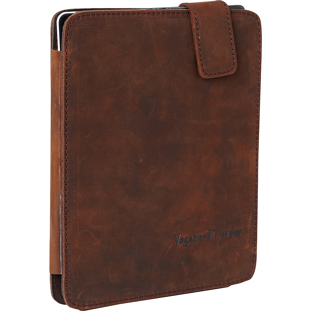 Vagabond Traveler Leather iPad Case Vintage Brown Vagabond Traveler Electronic Cases