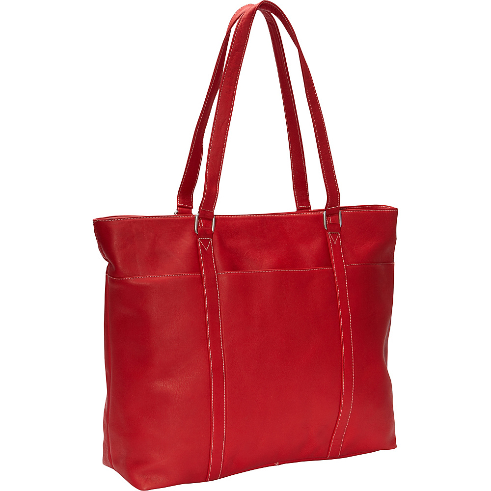 Le Donne Leather Women s Laptop Tote Red Le Donne Leather Women s Business Bags