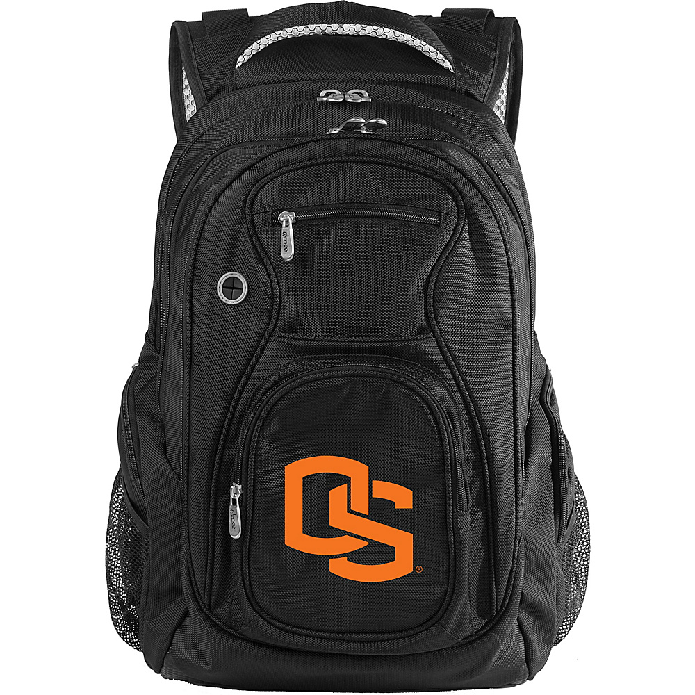 Denco Sports Luggage NCAA Oregon State University Beavers 19 Laptop Backpack Black Denco Sports Luggage Laptop Backpacks