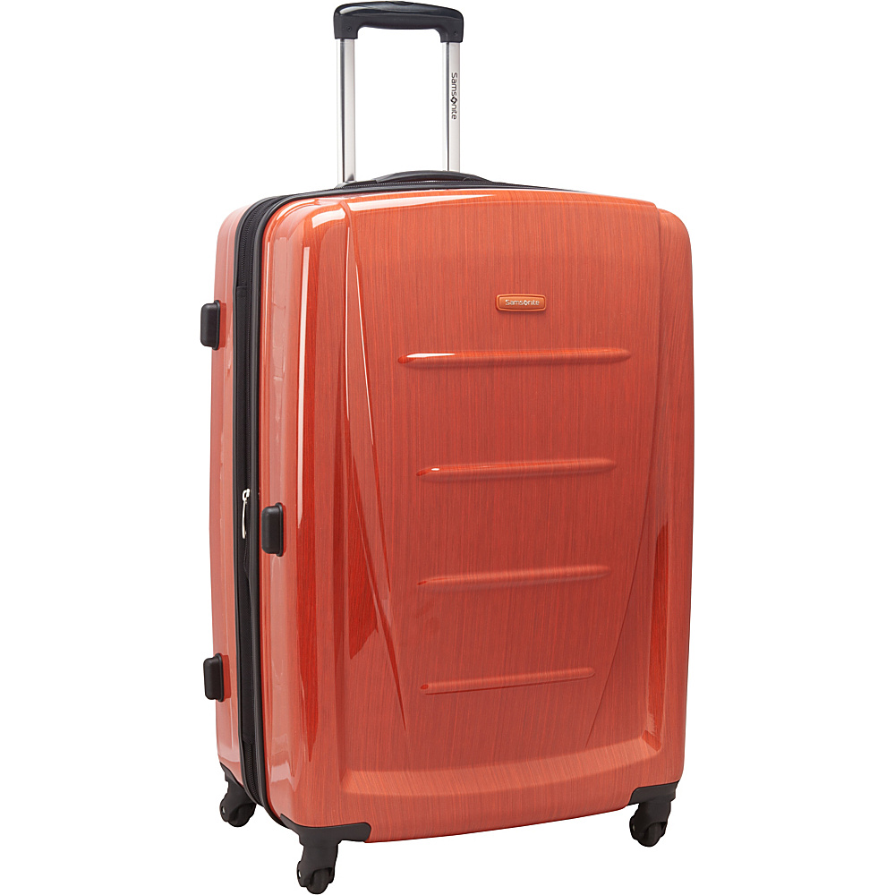 Samsonite Winfield 2 Fashion 28 Hardside Spinner Luggage Orange Samsonite Hardside Checked