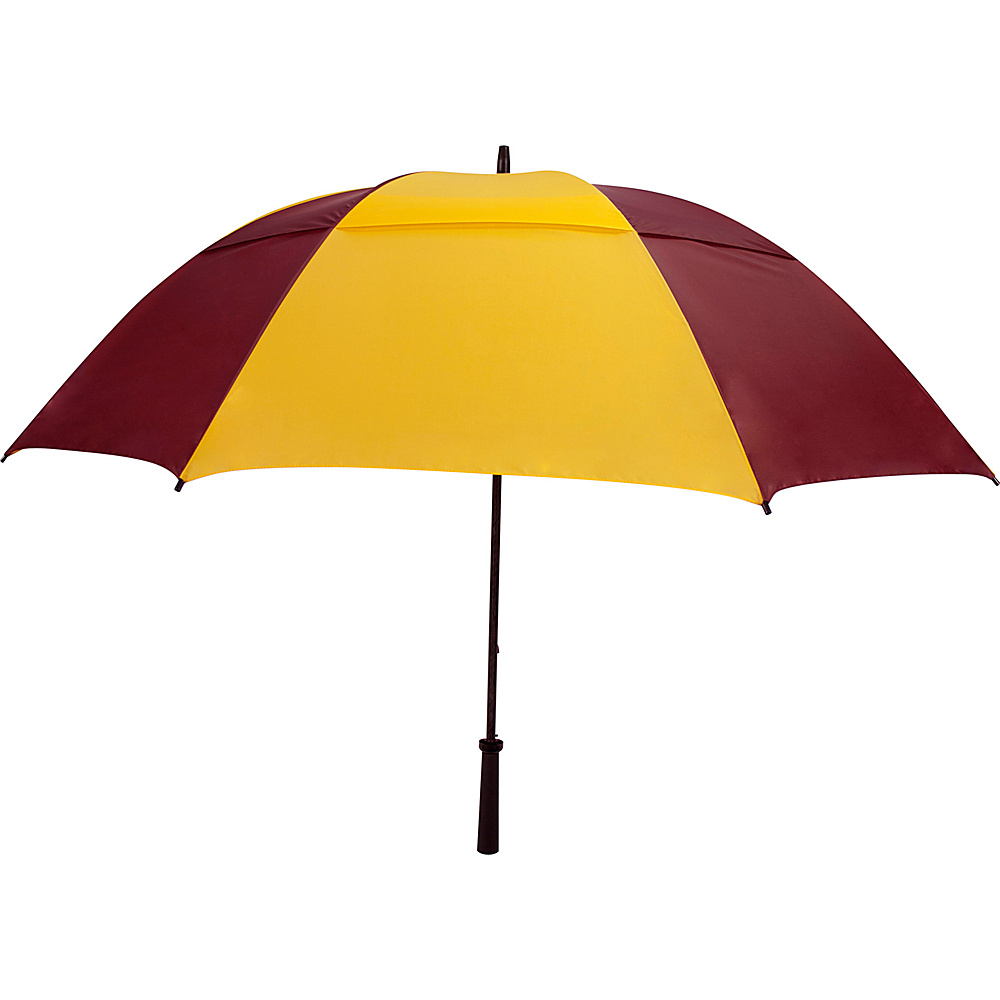 Leighton Umbrellas Eagle burgundy gold Leighton Umbrellas Umbrellas and Rain Gear